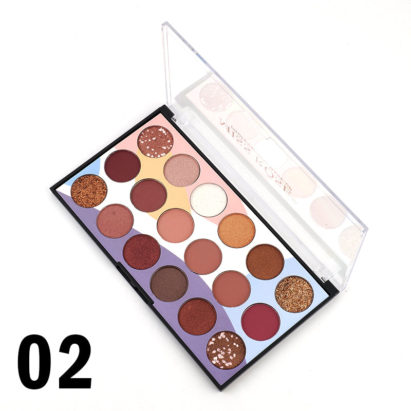 Miss Rose 18 Sombras Coloridos Palette