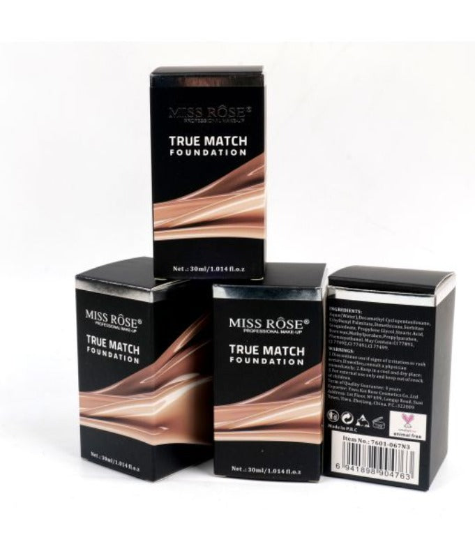 Miss Rose True Match Foundation New