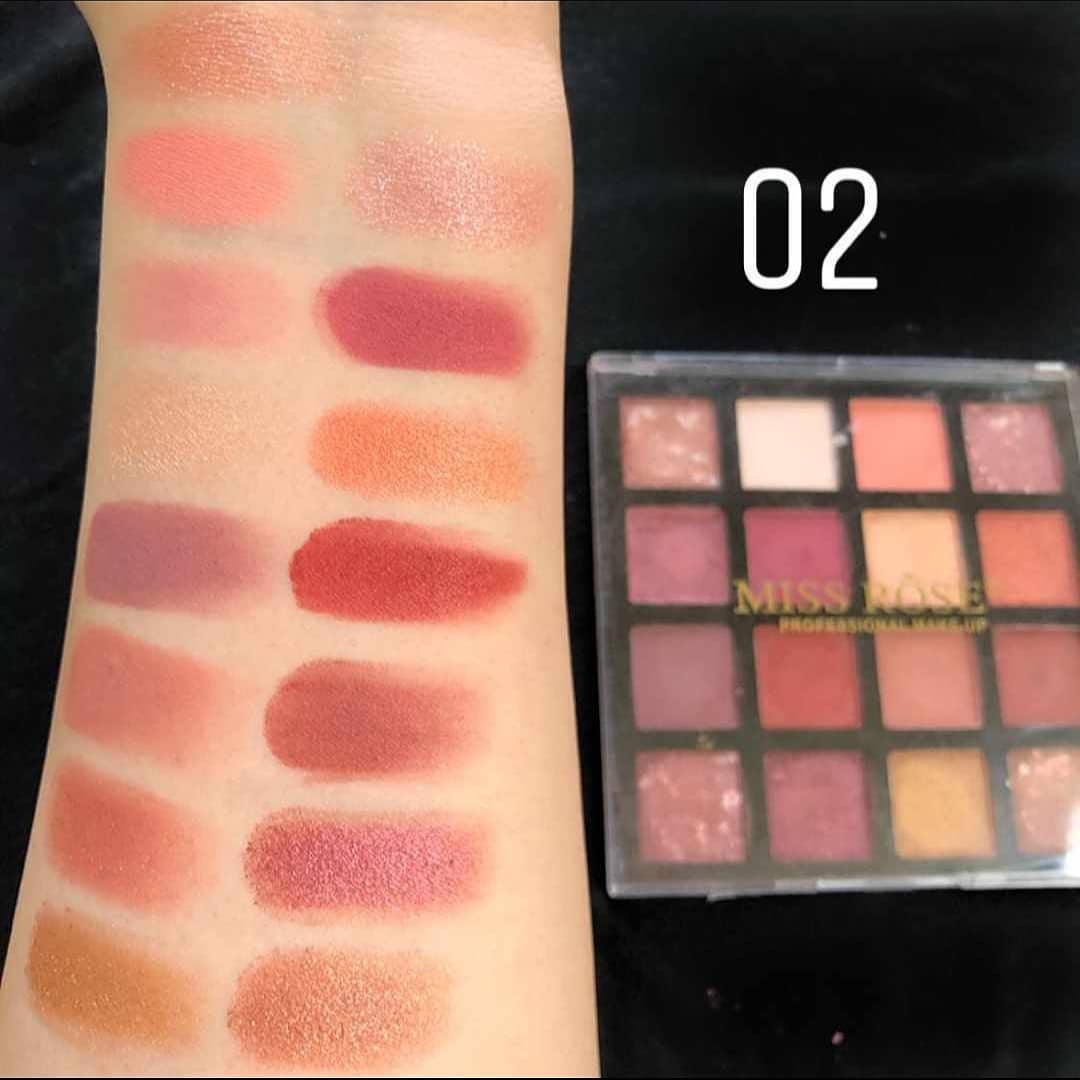 Miss Rose 16 Color Eyeshadow Palette