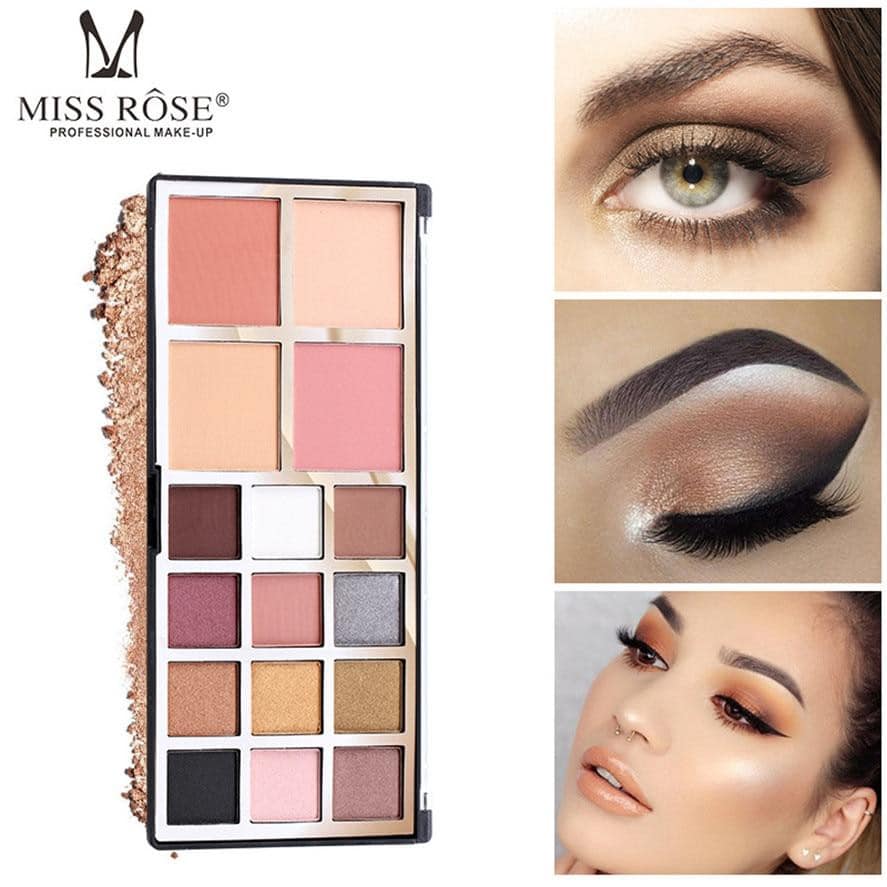 MISS ROSE Eyeshadow and Blush Palette