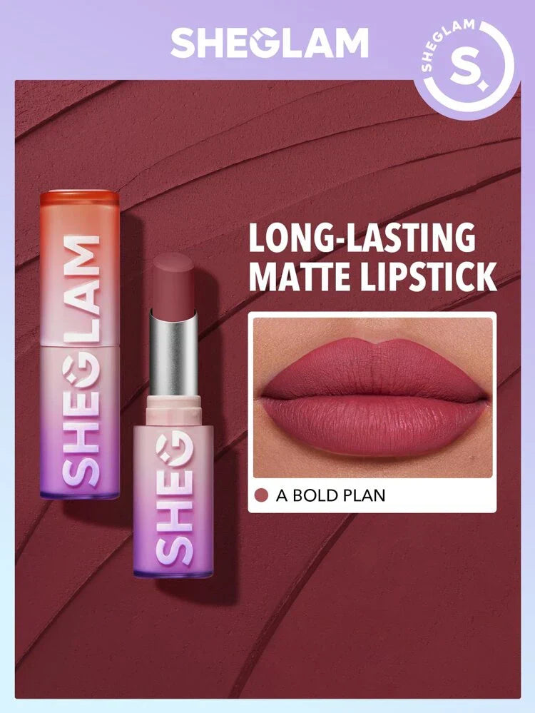 SHEGLAM DYNAMATTE BOOM LONG-LASTING MATTE LIPSTICK