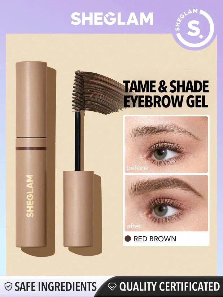 SHEGLAM Striking Brow Gel-Medium Brown