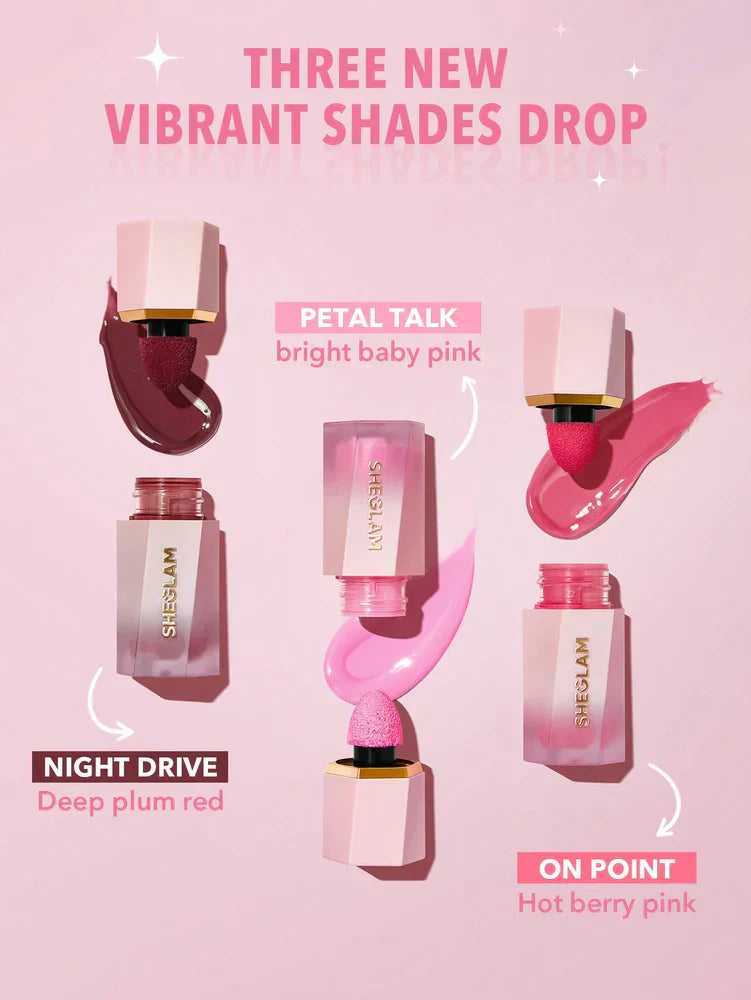 SHEGLAM Color Bloom Liquid Blush-On Point