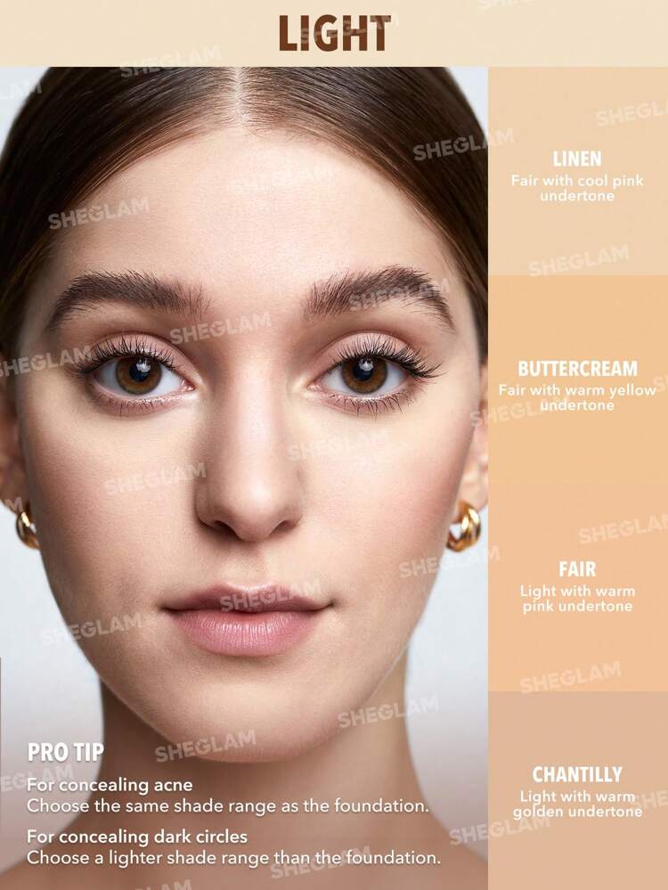 SHEGLAM Perfect Skin High Coverage Concealer