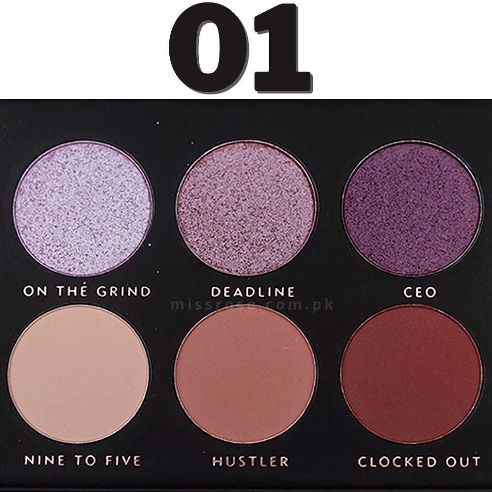 Miss Rose 6 Color Eyeshadow Palette