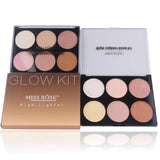 MISS ROSE 6 Color Highlighter Palette