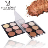 MISS ROSE 6 Color Highlighter Palette