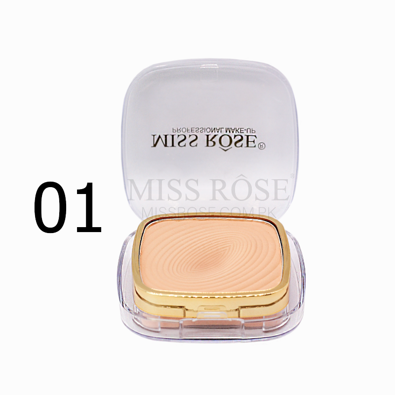 Miss Rose Compact Powder (Gold packing)