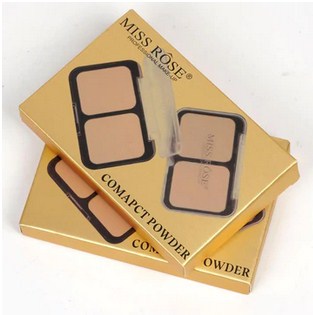 MISS ROSE  2 IN 1 COMPACT POWDER