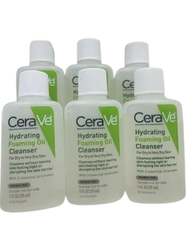 CeraVe Hydrating Foaming Oil Cleanser 29ml (One Piece Only)