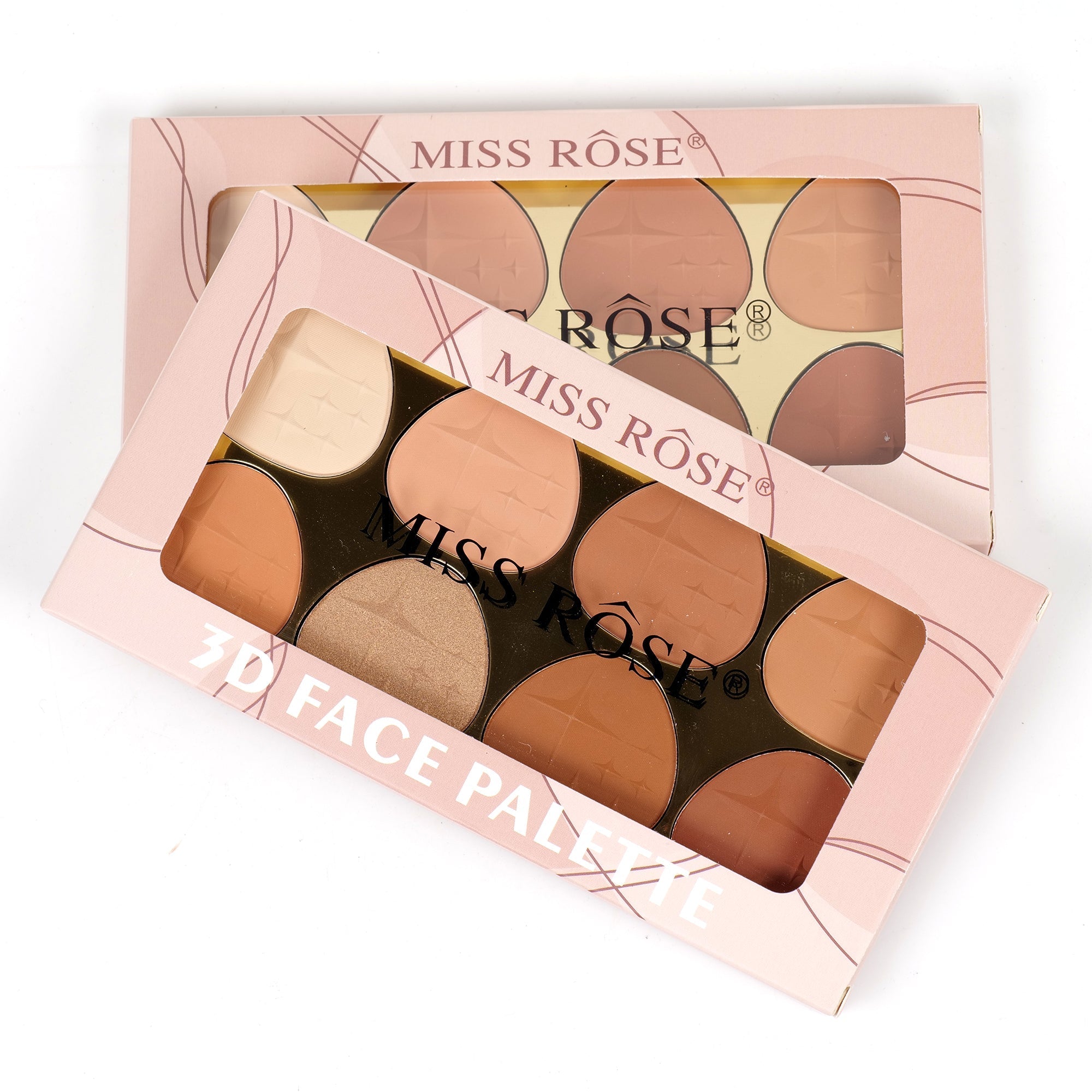 MISS ROSE 8-color 3D Contour Palette