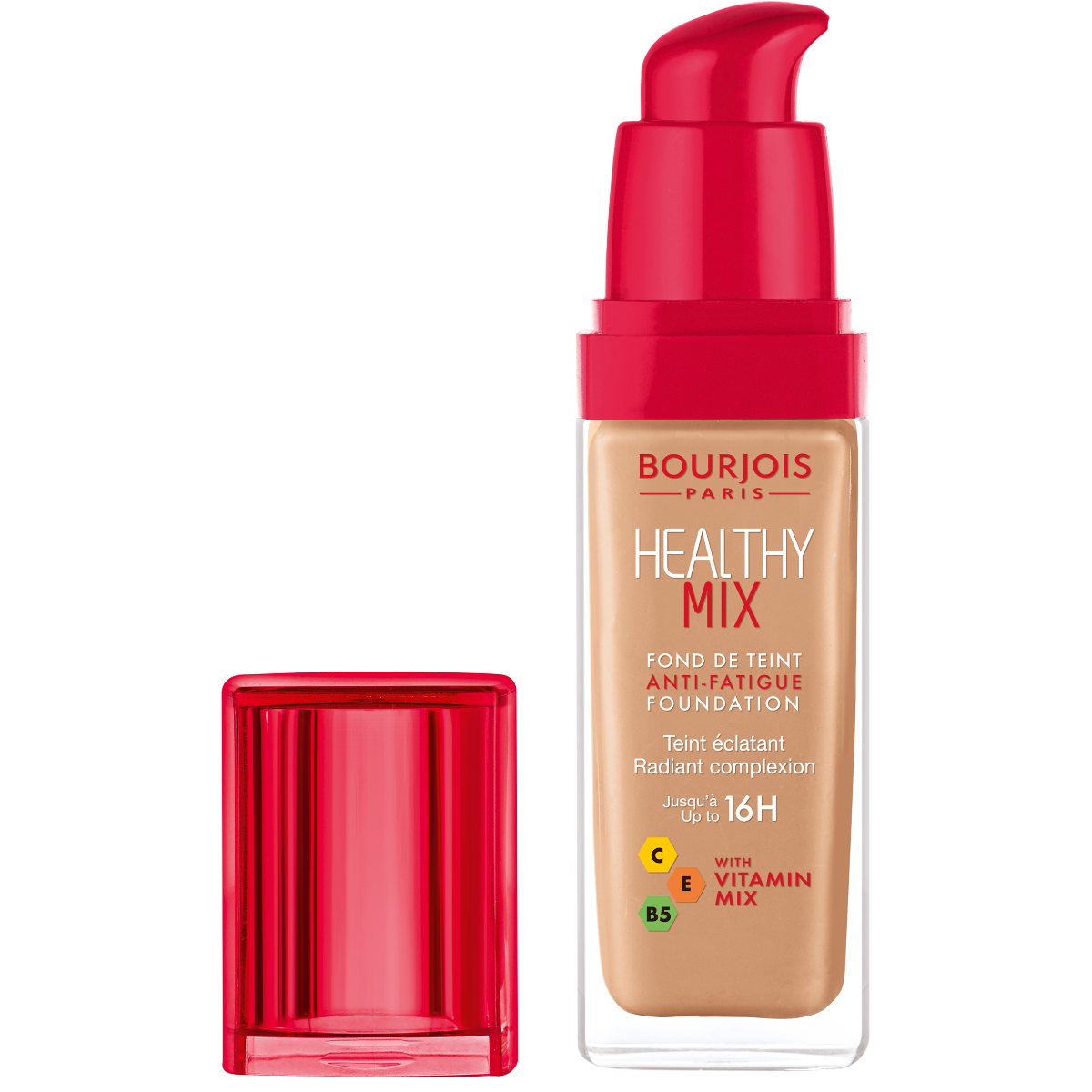 Bourjois - Healthy Mix Anti-Fatigue Foundation - Beige Fonce