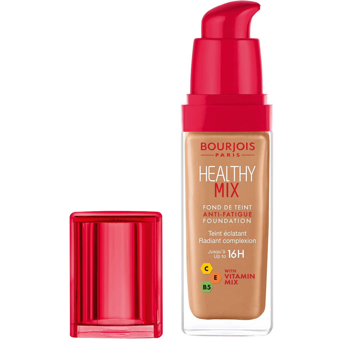 Bourjois - Healthy Mix Anti-Fatigue Foundation - Hale Fonce