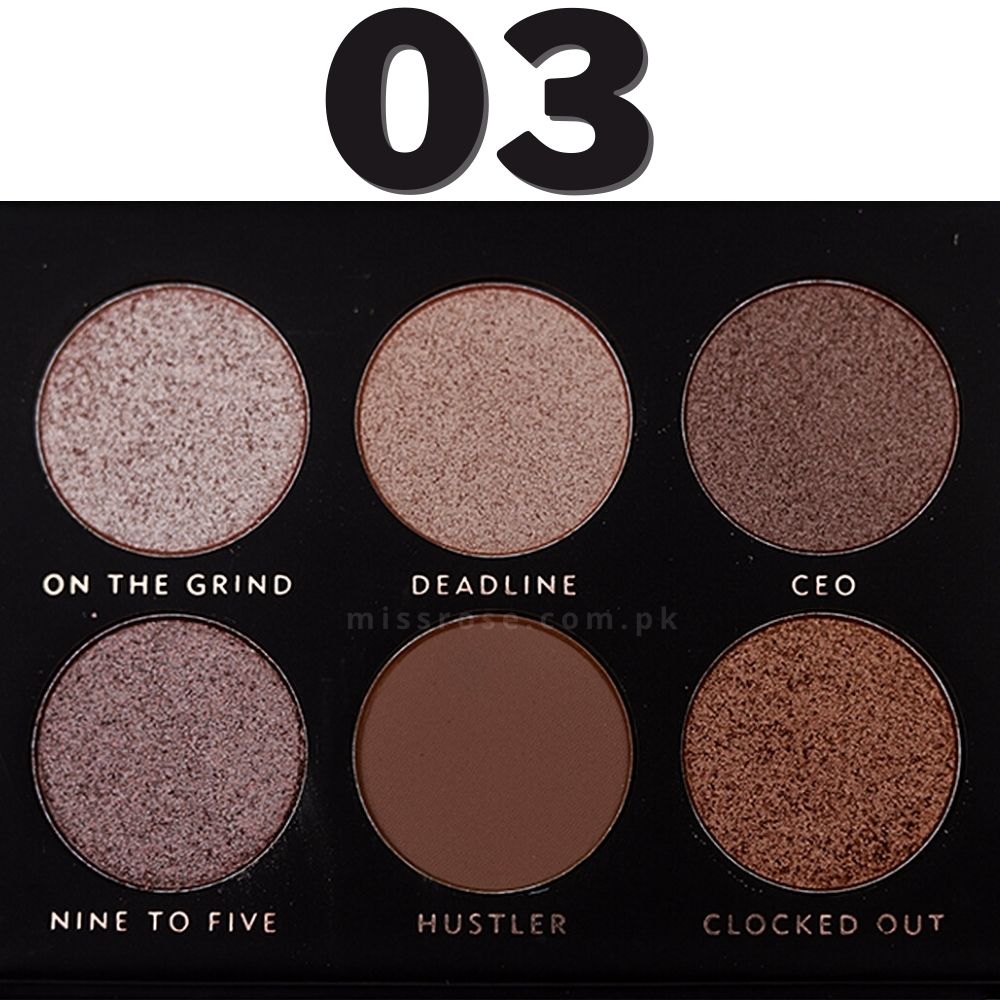 Miss Rose 6 Color Eyeshadow Palette