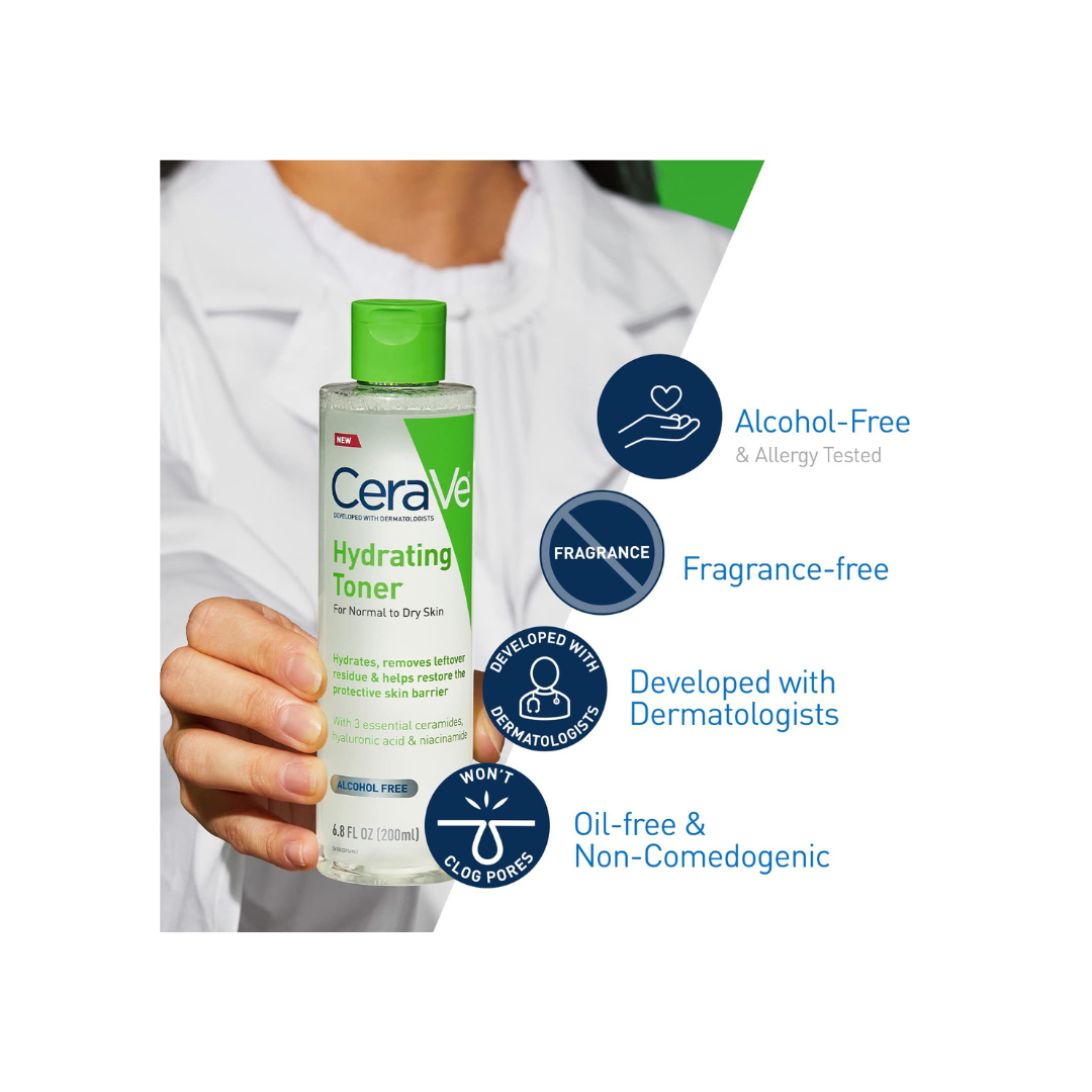 CeraVe Hydrating Toner For Normal to Dry Skin