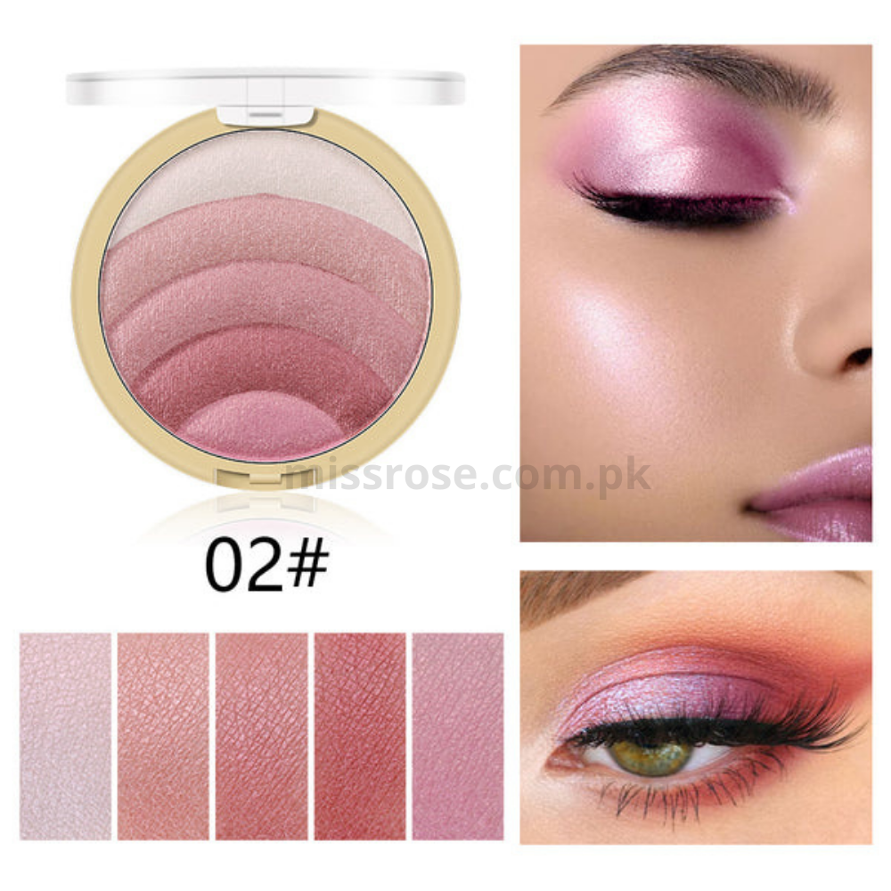 MISS ROSE 5 in 1 Eye shadow and Highlighter