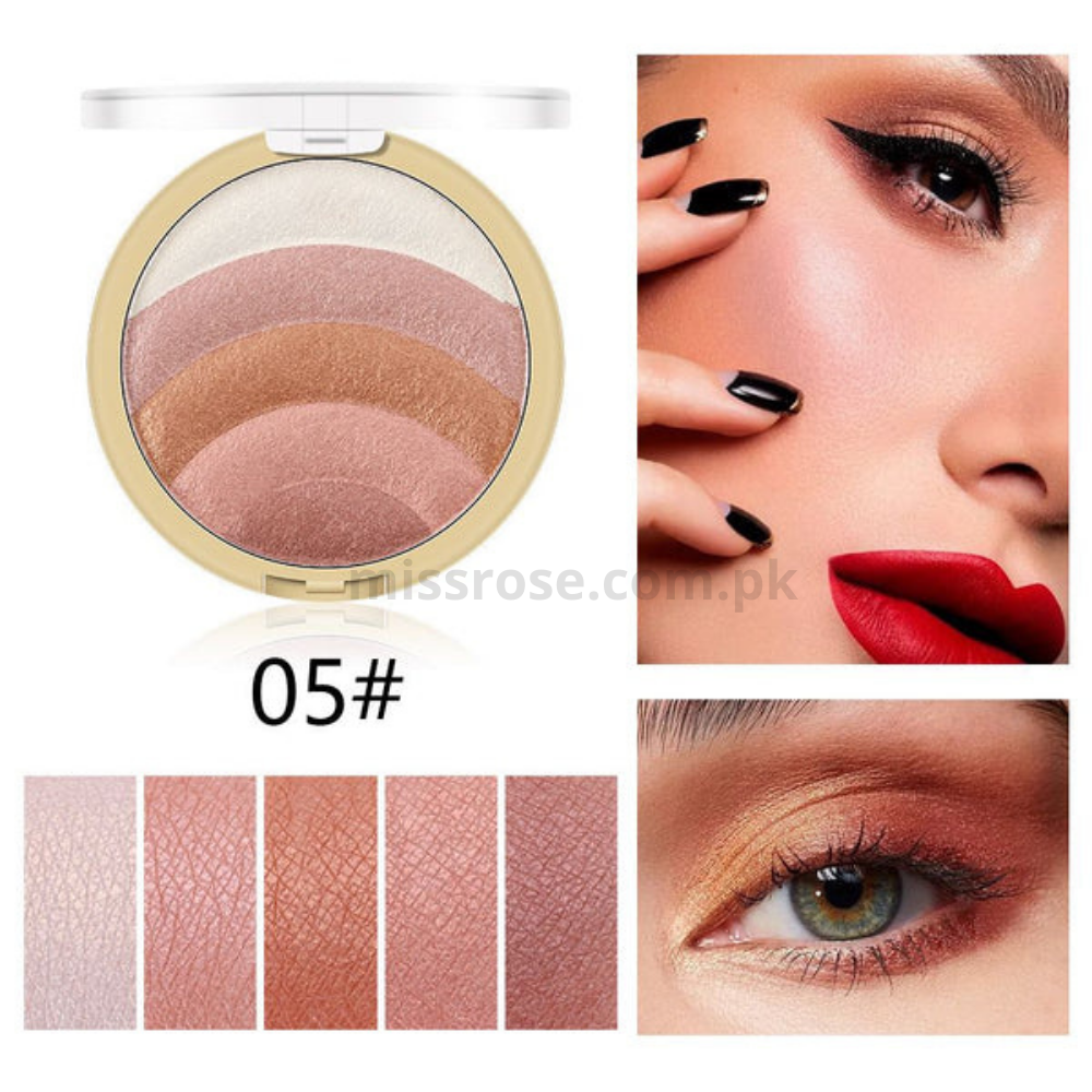 MISS ROSE 5 in 1 Eye shadow and Highlighter