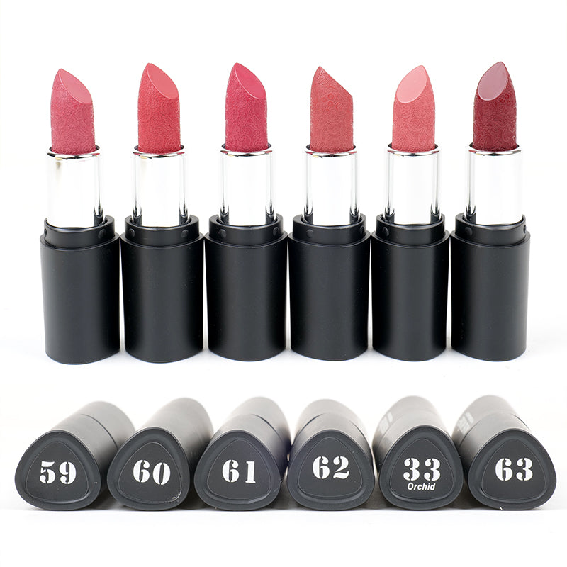 Miss Rose Black Tube Transparent Cover Lipstick