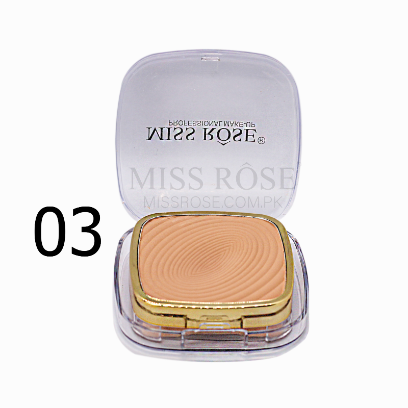 Miss Rose Compact Powder (Gold packing)