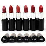 Miss Rose Black Tube Transparent Cover Lipstick