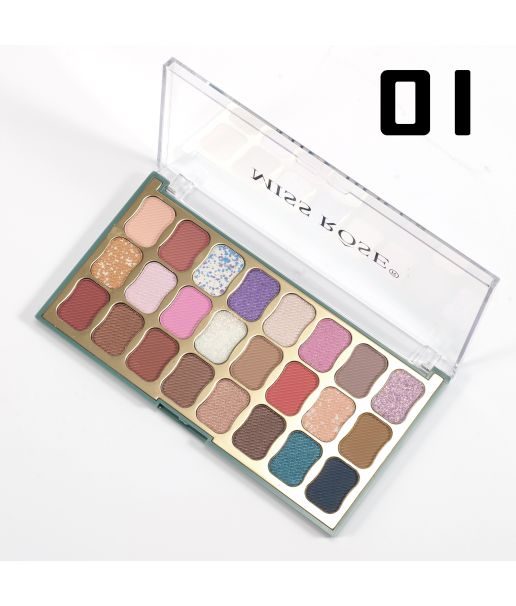 Miss Rose 24 Color Eye Palette