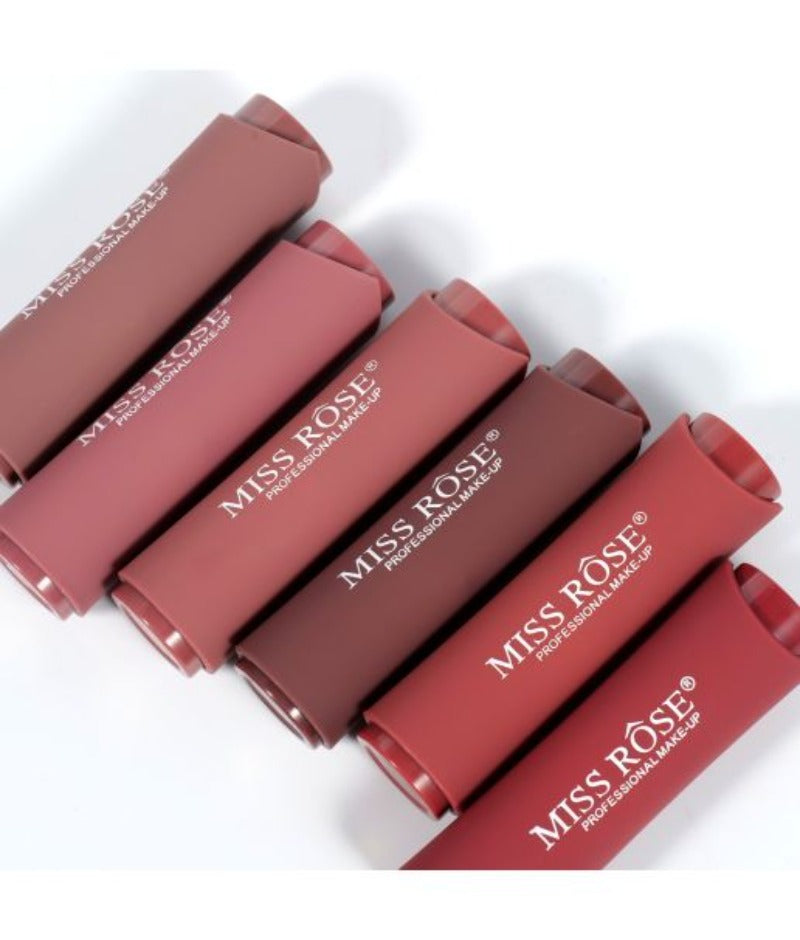 Missrose 6 color lipstick set