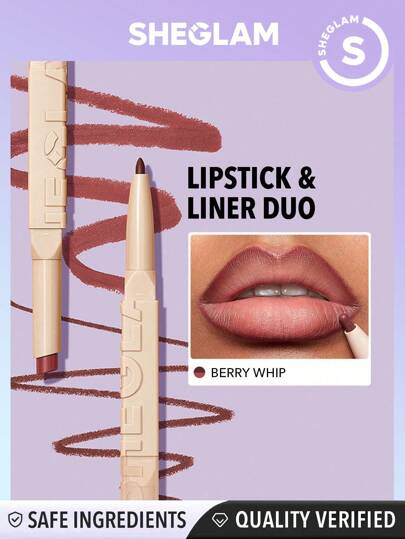 GLAM 101 LIPSTICK & LINER DUO-