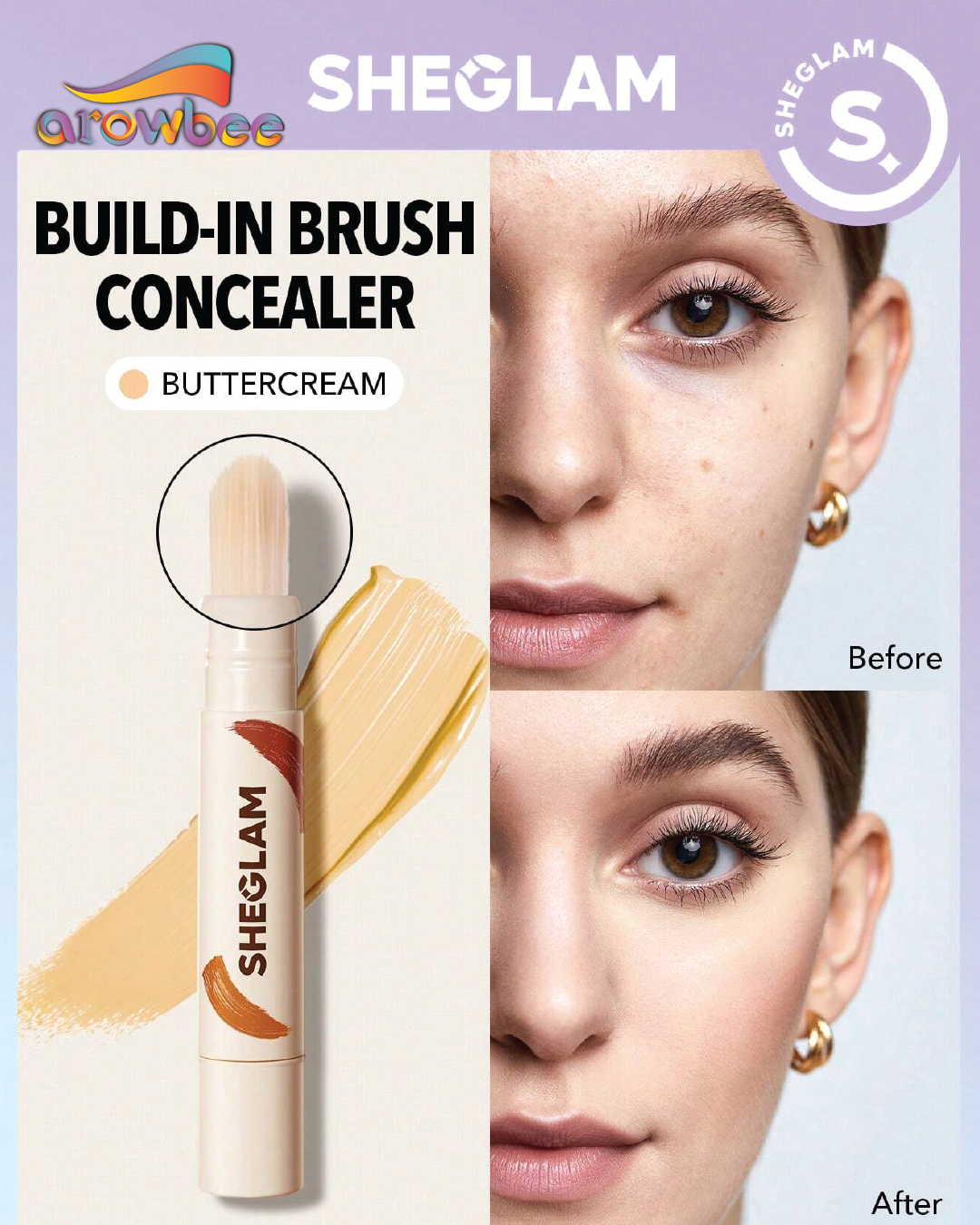 SHEGLAM Perfect Skin High Coverage Concealer