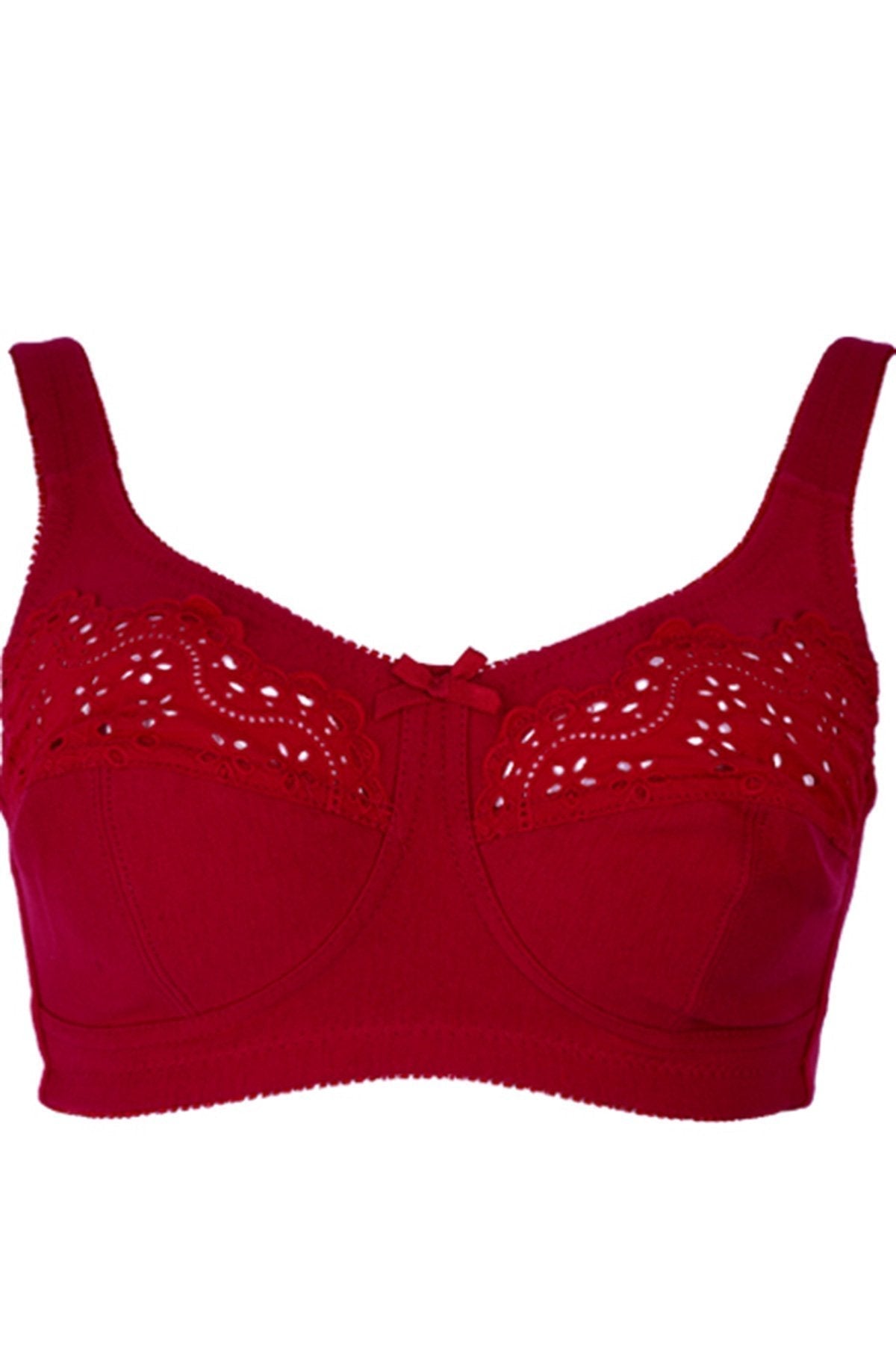 BLS - Clarise Non Wired And Non Padded Cotton Bra - Burgundy