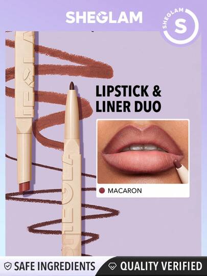 GLAM 101 LIPSTICK & LINER DUO-