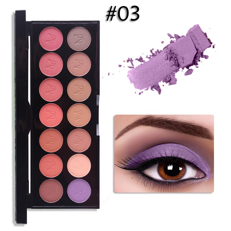 Miss Rose Matte Eye Shadow 14 Color