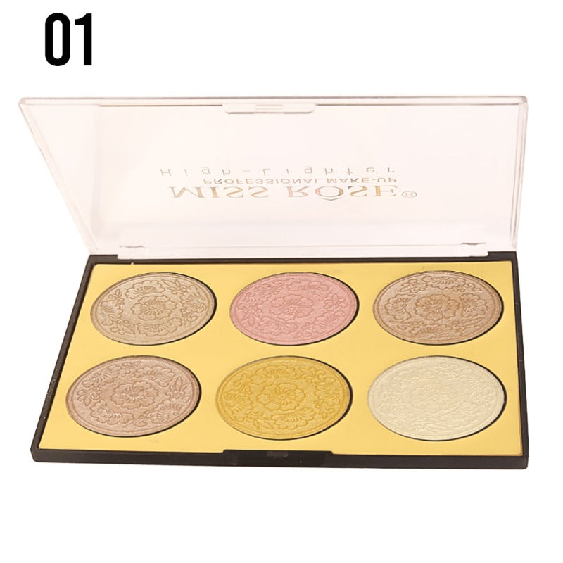 Missrose 6 color Radiant Glow Highlighter