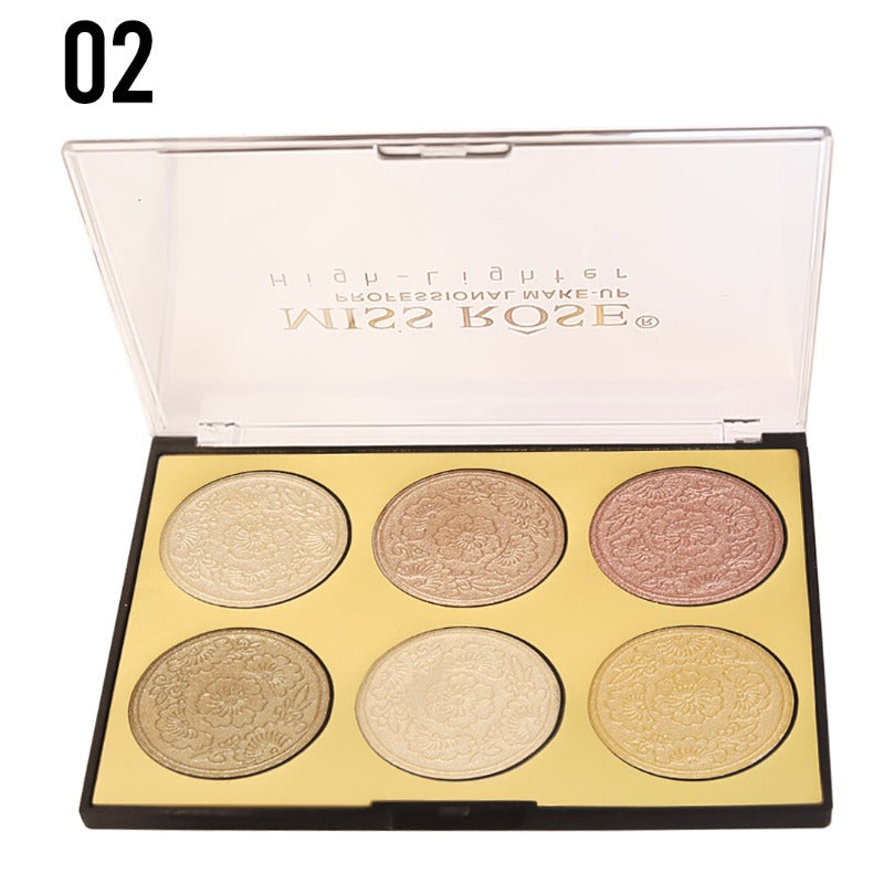 Missrose 6 color Radiant Glow Highlighter