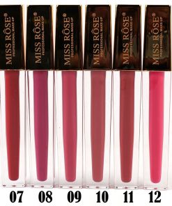 Miss Rose New Matte Liquid Lip Gloss  (Gold)