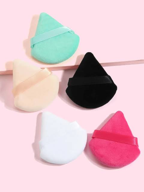 Shein 5pcs Plain Makeup Puff Set