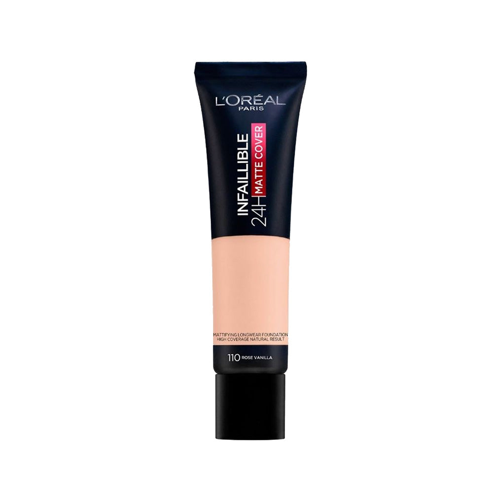 LOreal Paris - Infallible Matte Cover Foundation - 110 Rose Vanilla