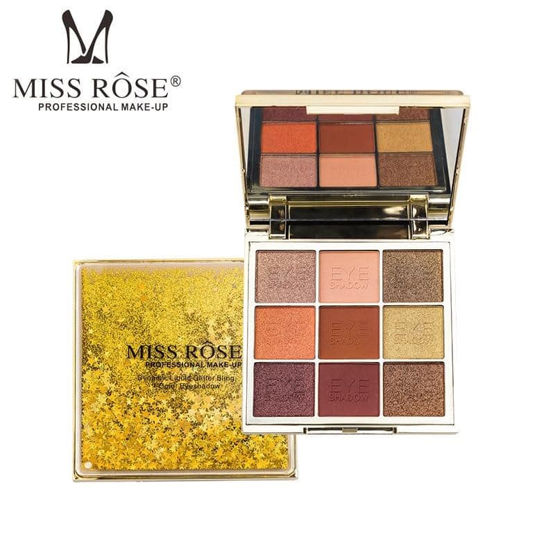 MISS ROSE Professional Makeup 9 Color Eye Shadow Palette