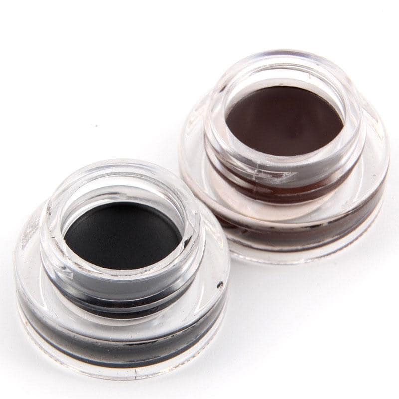 MISS ROSE Gel Eyeliner - 2 color set Black and Brown