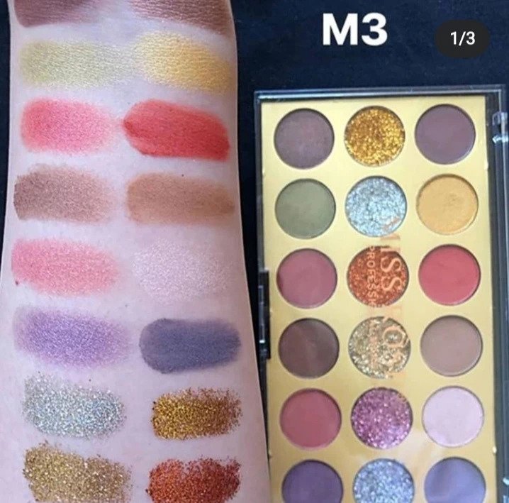 Miss Rose 18 Color Matte Shimmer Eyeshadow Palette