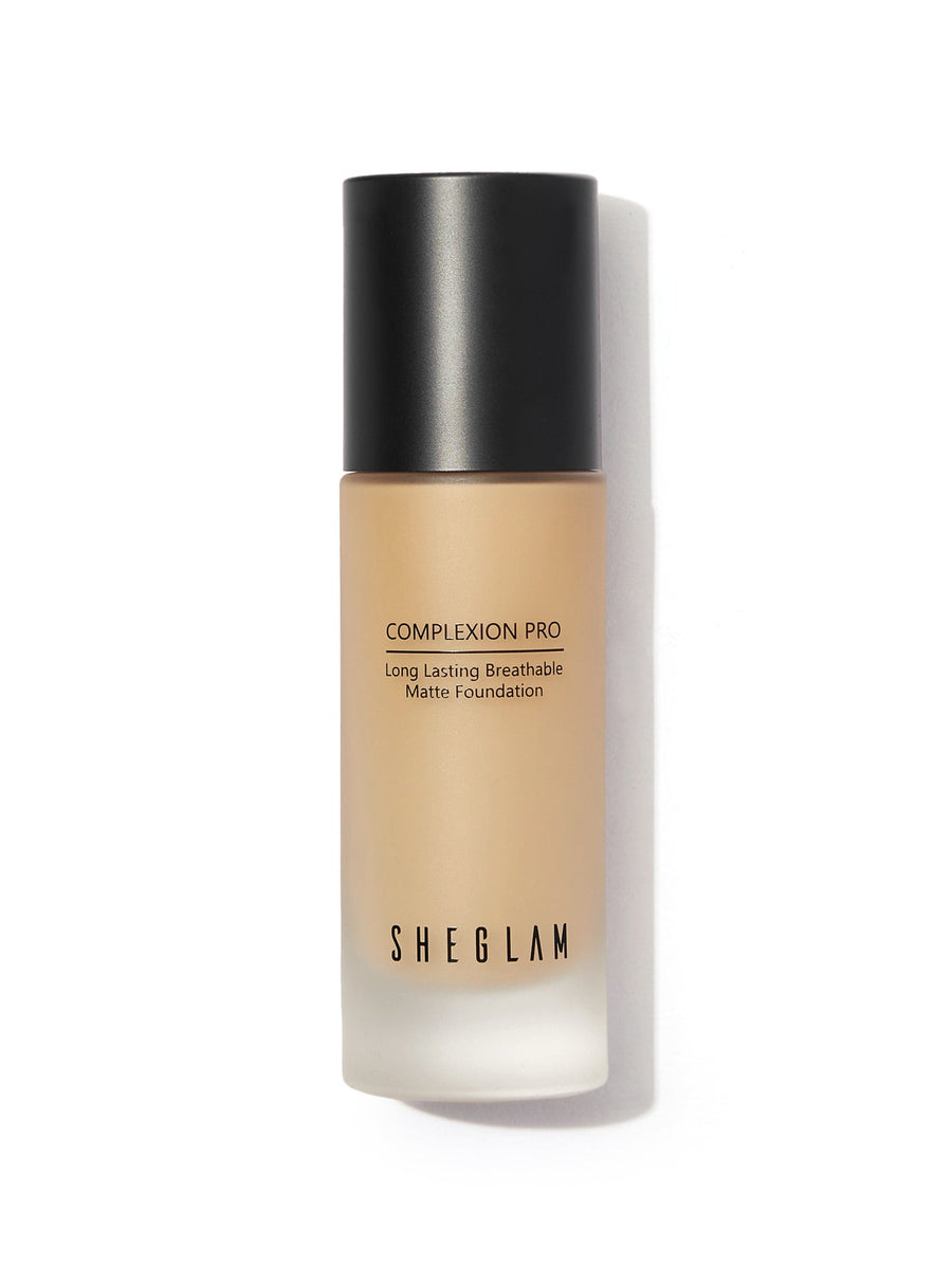 SHEGLAM COMPLEXION PRO LONG LASTING BREATHABLE MATTE FOUNDATION-SAND