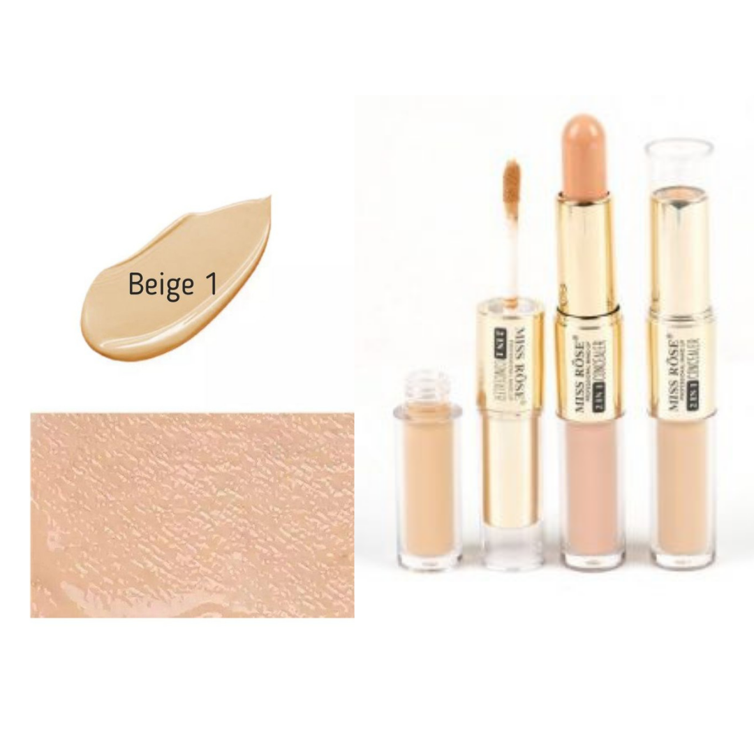 Miss Rose 2 In 1 Liquid Concealer & Concealer Stick