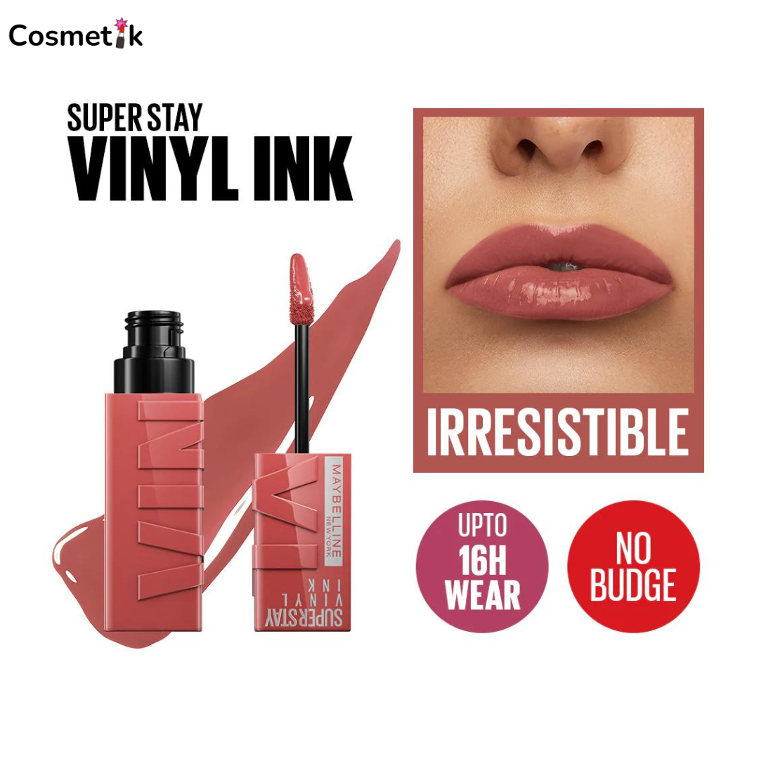 Maybelline - Superstay Vinyl Ink Lipstick - Irresistible -62