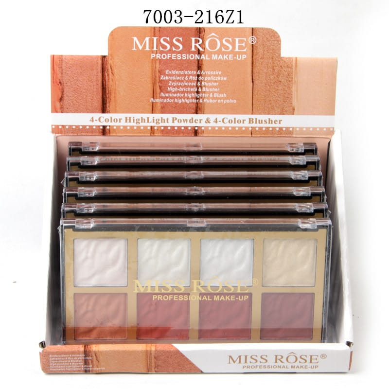 Miss Rose Highlighter & Blush Kit