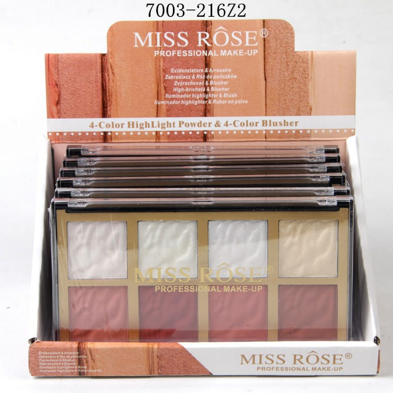 Miss Rose Highlighter & Blush Kit