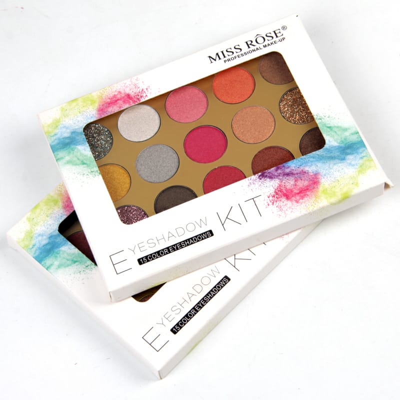 Miss Rose 15 Colours Eyeshadows Kit