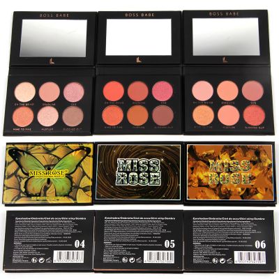 Miss Rose 6 Color Eyeshadow Palette