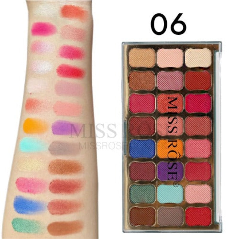 Miss Rose 24 Color Eye Palette