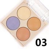 Miss Rose 4 Color Concealer Contour  palette