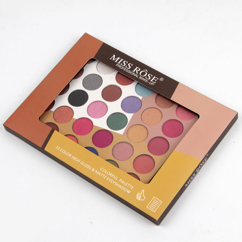 Miss Rose 35 Colour High Gloss & Matte Eyeshadow Palette