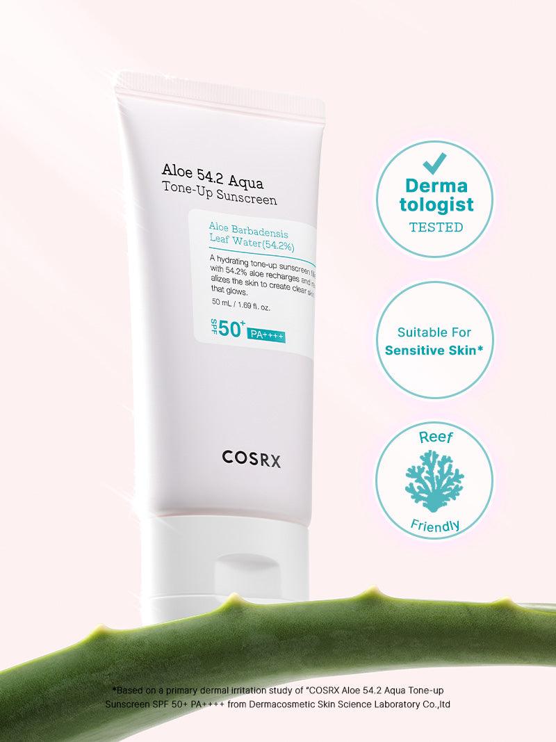 Aloe 54.2 Aqua Tone-up Sunscreen SPF 50+ PA++++